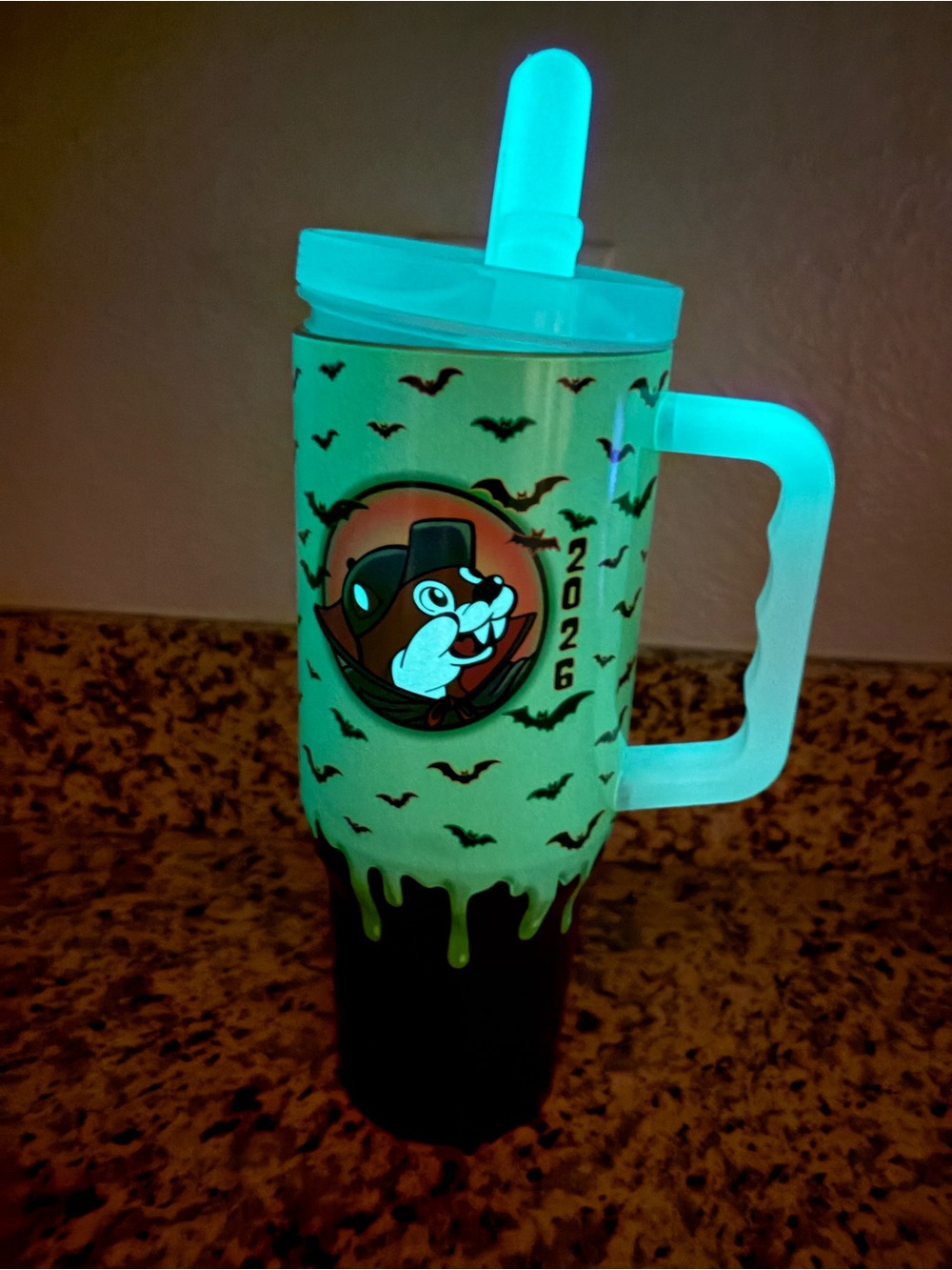 BUC-EE’s 2026 Glow in the dark Halloween Tumblr 👻🦇💚
